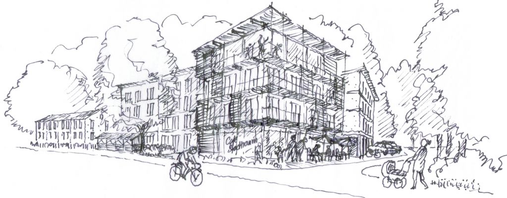 Das Grundstück - eine städtische Brachfläche in Kassel Ost